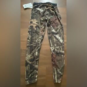 STARTER Mossy Oak Camouflage Base Layer Hunting Leggings Men's Small 28-30